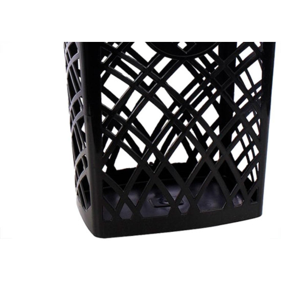 Cesto Telado Retang.Preto 60Lt-3084 Cesto Telado Retang.Preto 60Lt-3084