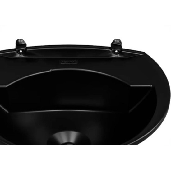 Lavatorio Plast Astra 36X28 Preto Lavatorio Plast Astra 36X28 Preto