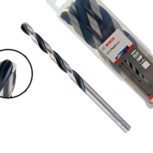 Broca Aco Rapido Bosch Pointteq 12.5Mm - Kit C/5 UN Broca Aco Rapido Bosch Pointteq 12.5Mm - Kit C/5 UN
