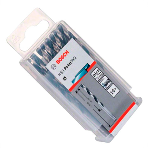 Broca Aco Rapido Bosch P.Teq K 7/32 - Kit C/10 PT