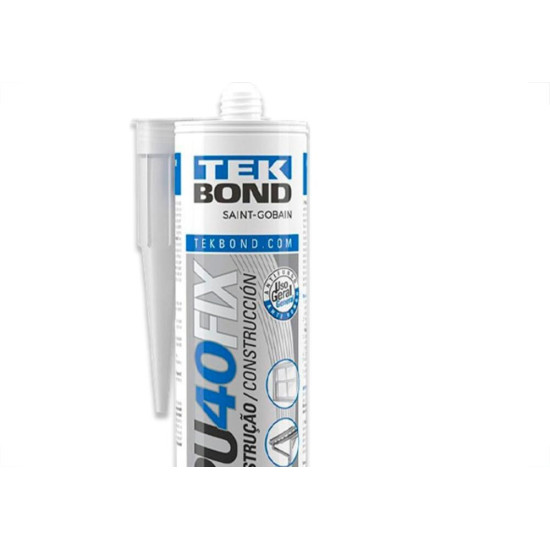 Selante Pu40Fix Tekbond Cinza 387G