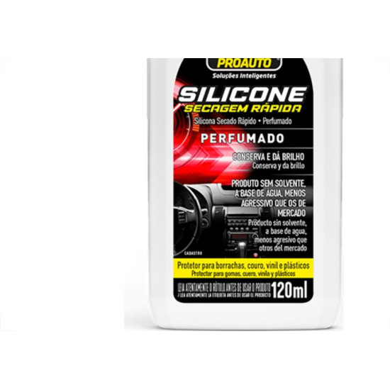 Silicone Secagem Rapido Proauto 120Ml Silicone Secagem Rapido Proauto 120Ml