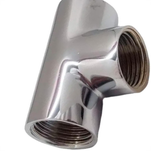 Tee Metal Cromado R/F 1/2 Garden Tee Metal Cromado R/F 1/2 Garden