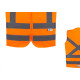 Colete Kalipso Laranja S/Bolso.Xg Colete Kalipso Laranja S/Bolso.Xg