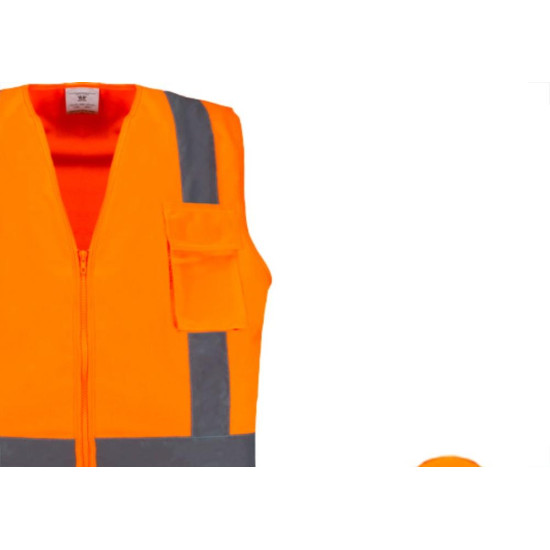 Colete Kalipso Laranja 1 Bolso,M