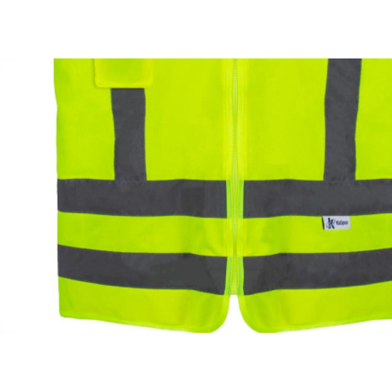 Colete Kalipso Amarelo 1 Bolso.Xg Colete Kalipso Amarelo 1 Bolso.Xg