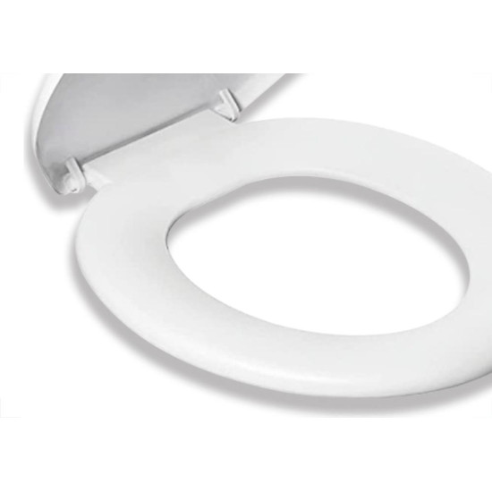 Assento Atlas Almofadado Branco Assento Atlas Almofadado Branco