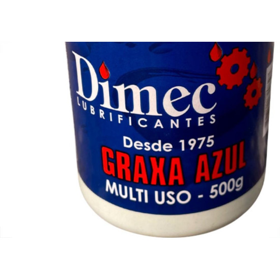 Graxa Azul Dimec 500Gr...