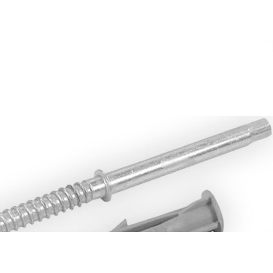 Suporte Prat.Invisiv.12Cm Zinc/Buch - Kit C/6 UN