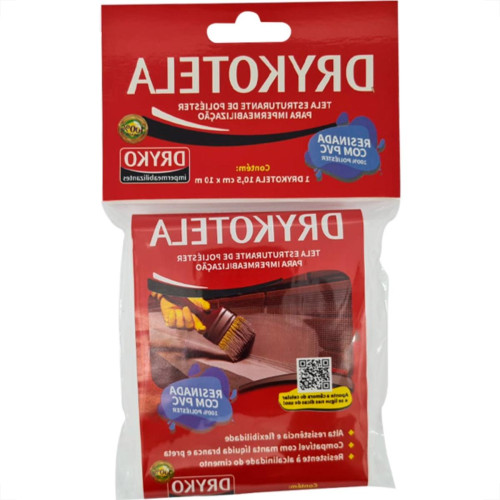 Tela Resinada Dryko 10Cm X 10Mt