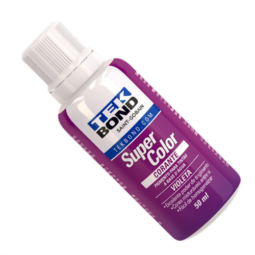Corante Tekbond Violeta 50Ml Corante Tekbond Violeta 50Ml