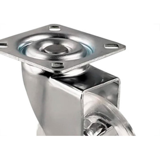 Rodizio Gold Gel S/T 50Mm Transpar Rodizio Gold Gel S/T 50Mm Transpar