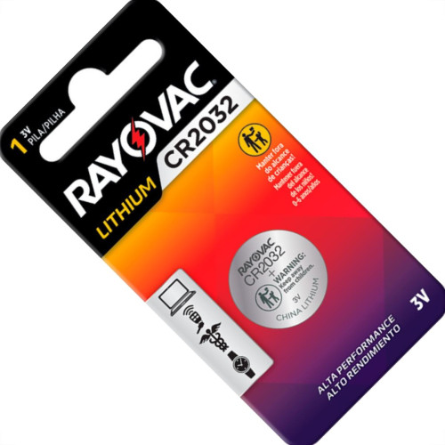 Pilha Bateria El.Rayovac Cr2032 1Un Pilha Bateria El.Rayovac Cr2032 1Un