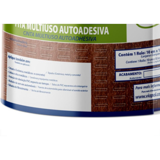 Fita Adesiva Multuso T.Ceram.10Cmx10Mt Fita Adesiva Multuso T.Ceram.10Cmx10Mt