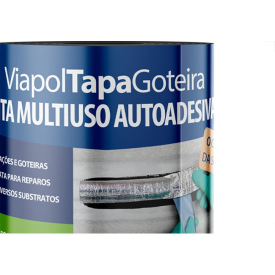 Fita Adesiva Tapa Goteira 20Cmx10Mt Fita Adesiva Tapa Goteira 20Cmx10Mt
