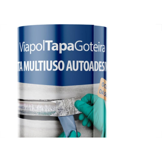 Fita Adesiva Tapa Goteira 30Cmx10Mt Fita Adesiva Tapa Goteira 30Cmx10Mt