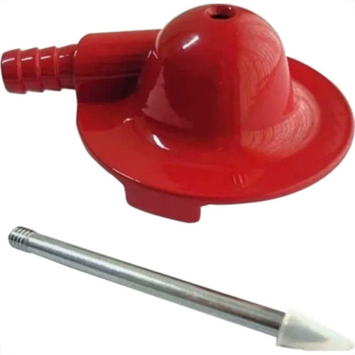Irrigador Chuvisco Fico Zamac Vermelho