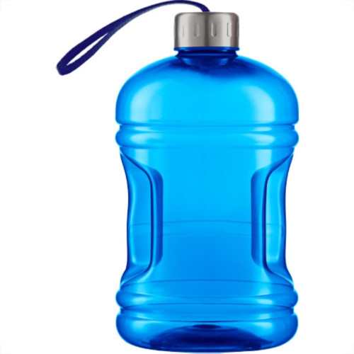 Garrafa H2O Azul C/ Fitilho 1,8L Garrafa H2O Azul C/ Fitilho 1,8L