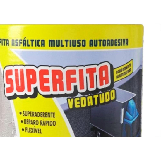 Fita Adesiva Multuso Superfita 15Cx10M