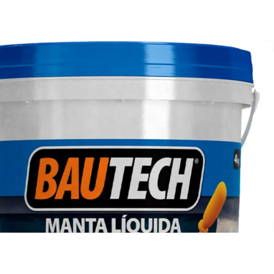 Bautech Manta Liquida Branco 04Kg Bautech Manta Liquida Branco 04Kg