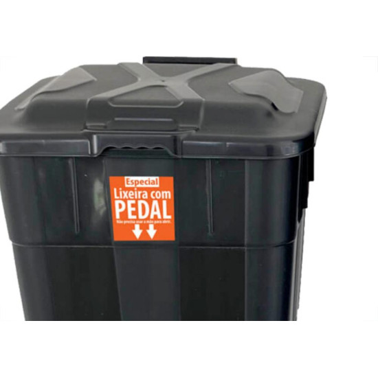 Lixeira C/Ped.Antares 30Lt Lixeira C/Ped.Antares 30Lt