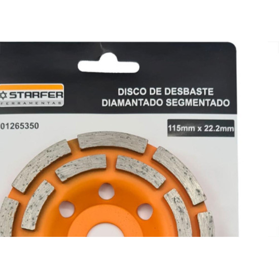 Disco Diam. Starfer Desb Segm.115Mm Disco Diam. Starfer Desb Segm.115Mm