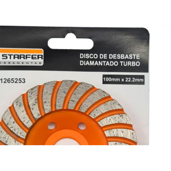 Disco Diam. Starfer Desb Turb.100Mm Disco Diam. Starfer Desb Turb.100Mm