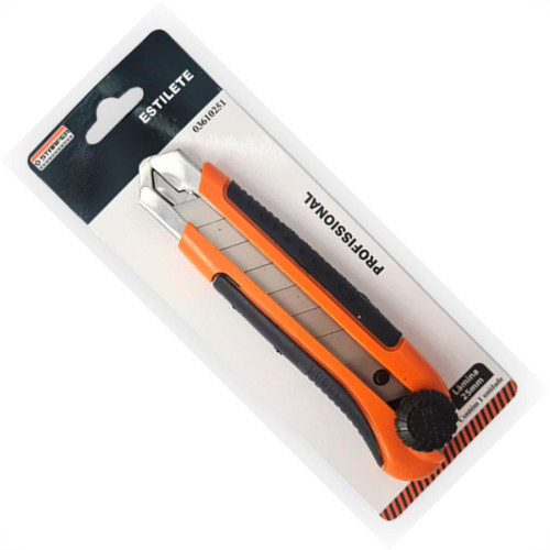 Estilete Emborrachado Starfer 25Mm Estilete Emborrachado Starfer 25Mm