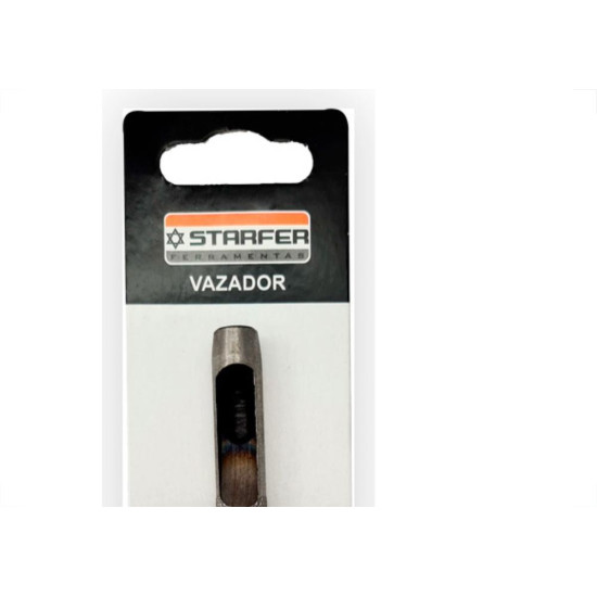 Vazador P/ Couro 08 Mm Starfer Vazador P/ Couro 08 Mm Starfer