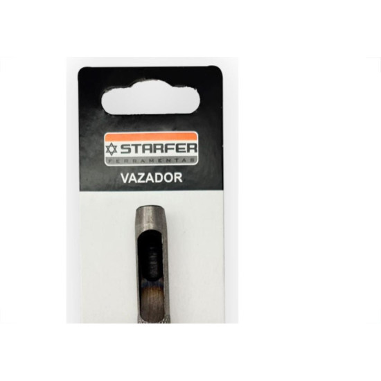 Vazador P/ Couro 09 Mm Starfer Vazador P/ Couro 09 Mm Starfer