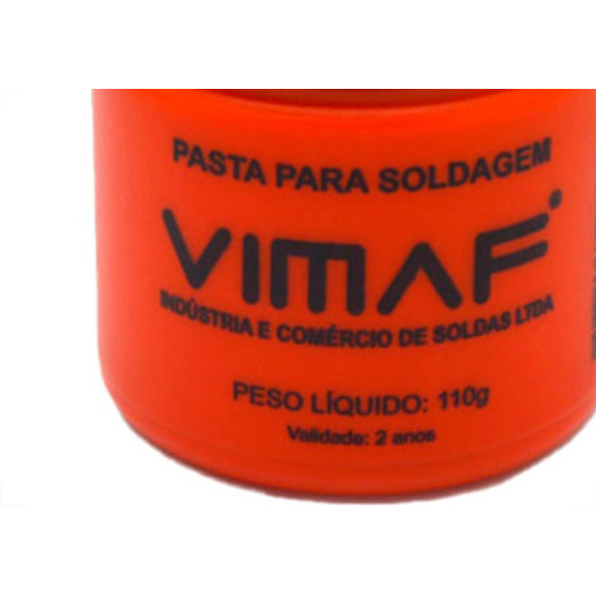 Pasta P/ Solda Vimaf 110G Pasta P/ Solda Vimaf 110G