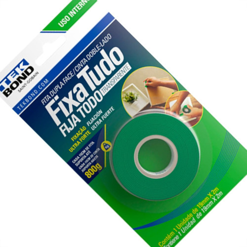 Fita Dupla Face Acr/Tek 19X 2M/Int