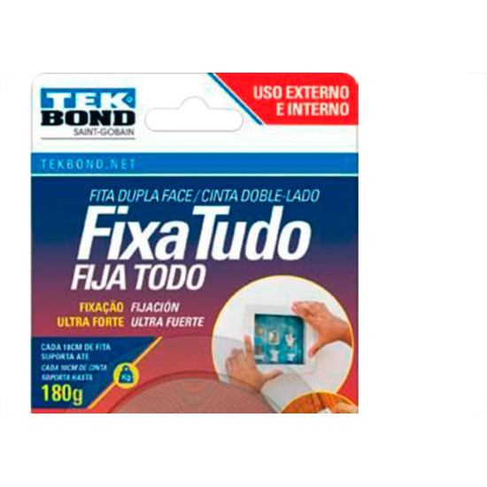 Fita Dupla Face Acr/Tek 12X 2M/Ext Fita Dupla Face Acr/Tek 12X 2M/Ext