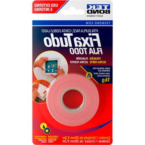 Fita Dupla Face Acr/Tek 25X 2M/Ext