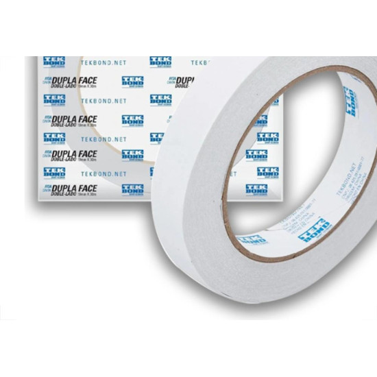 Fita Dupla Face Papel Tek 19X30M Fita Dupla Face Papel Tek 19X30M
