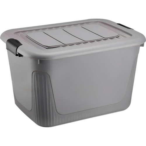 Container Northon C/Roda Cinza 80Lt Container Northon C/Roda Cinza 80Lt
