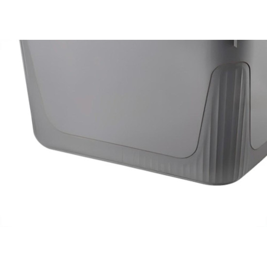 Container Northon C/Roda Cinza 80Lt Container Northon C/Roda Cinza 80Lt
