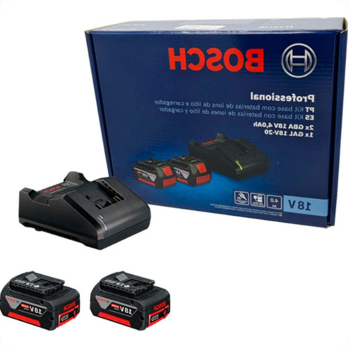 Carregador Bosch Gal 18V+2 Gba 18V Carregador Bosch Gal 18V+2 Gba 18V
