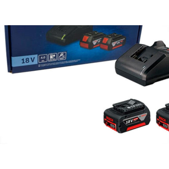Carregador Bosch Gal 18V+2 Gba 18V Carregador Bosch Gal 18V+2 Gba 18V
