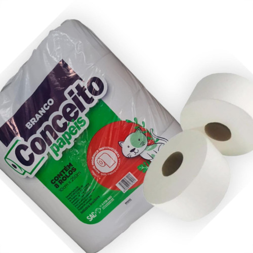 Papel Hig.Conceito Fs-250Mt C/08 Papel Hig.Conceito Fs-250Mt C/08