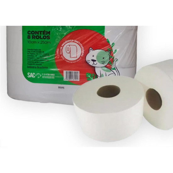 Papel Hig.Conceito Fs-250Mt C/08 Papel Hig.Conceito Fs-250Mt C/08