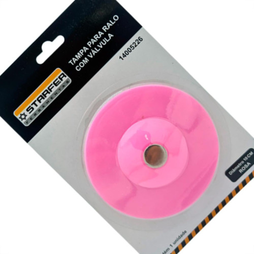 Tampa P/Ralo Flex Starfer 10Cm Rosa Tampa P/Ralo Flex Starfer 10Cm Rosa
