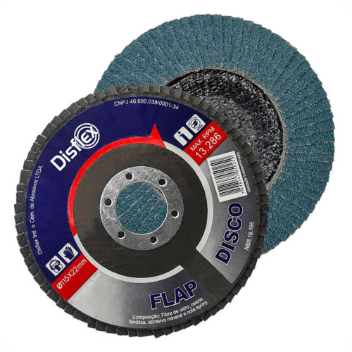 Disco Flap Disflex Fibra 7 X 40 Disco Flap Disflex Fibra 7 X 40