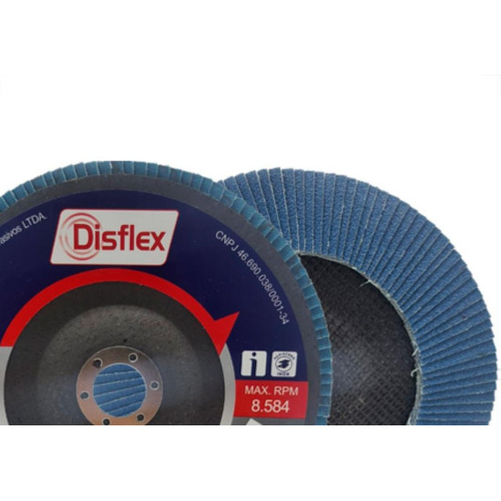 Disco Flap Disflex Fibra 7 X120 Disco Flap Disflex Fibra 7 X120
