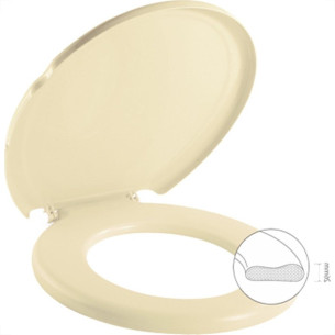 Assento Herc Almofadado Bege-2388