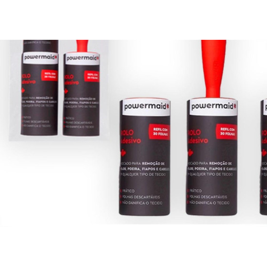 Refil Rolo Powermaid Ads.Kit C/3 Vm