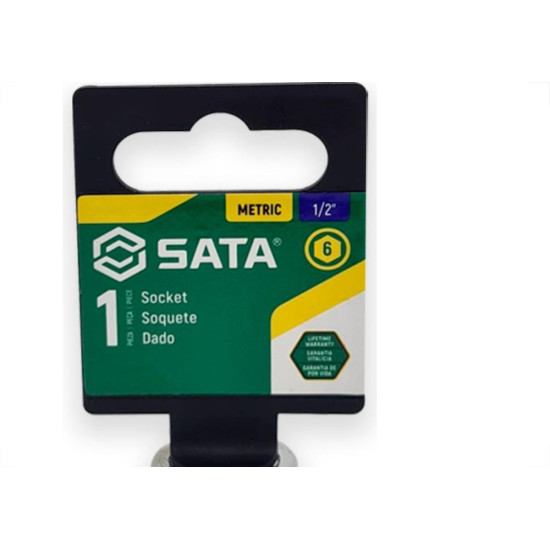 Soquete Sextavado 1/2X22 Sata-13313Sc