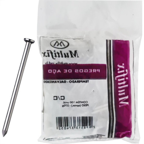 Prego Aco Galv.Mf C/Cabeça 17X24(3,0X55)