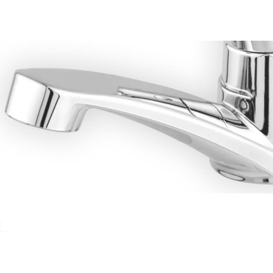 Torneira Lavario Abs Cr Bog.Slim Mono 1/4V