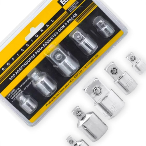 Jg Adaptador P/Soquete C/05 1/4A3/4 9Od Jg Adaptador P/Soquete C/05 1/4A3/4 9Od